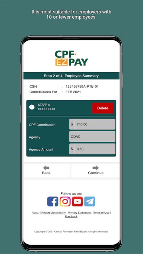 CPF EZPay Mobile .